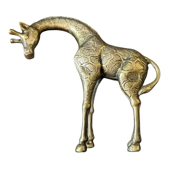 Vintage Brass Giraffe - Mid Century - Picture 5 of 8